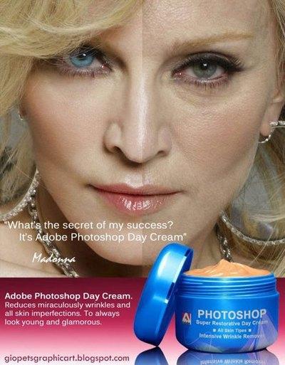 Madonna on Madonna Sans Retouches  Photos    Buzzraider