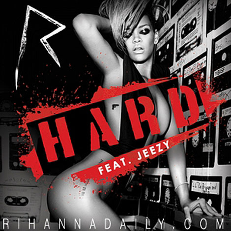 Rihanna se dénude pour la cover de son single « Hard »