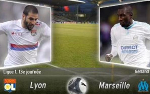 Lyon 5 – 5 Marseille le 8/11/09 (RESUME)