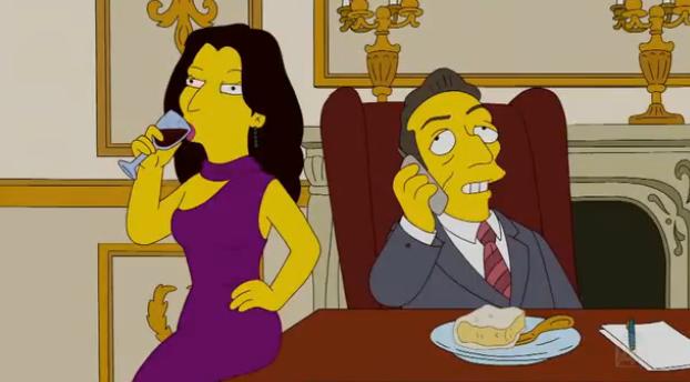 Nicolas et Carla Sarkozy, guest stars chez les Simpsons (VIDEO)