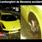 Benzema au volant, accident au tournant (VIDEO)