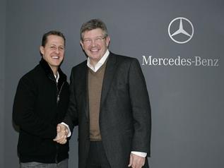 Michael Schumacher de retour vise un huitième titre en F1