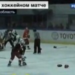 Bagarre générale lors d&rsquo;un match de hockey en Russie (VIDEO)