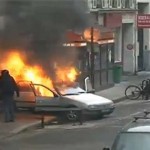 Braquage à la voiture bélier contre une banque à Paris le 11/01/10 (VIDEO)