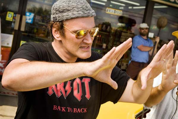 Quentin Tarantino and lady gaga