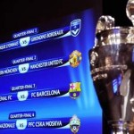 Tirage au sort des quarts de finale de la Ligue des champions