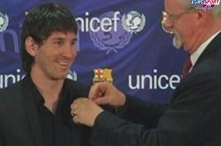 Messi ambassadeur de l’Unicef (VIDEO)