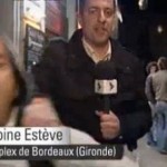 Un journaliste se débarrasse d'un supporter bordelais trop envahissant (VIDEO)