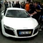 Lucho González se prend une barrière de sécurité avec sa Audi R8 (VIDEO)