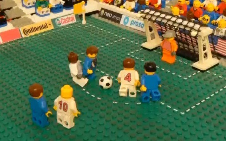 Match Angleterre/USA en LEGO stop motion (VIDEO)