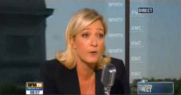 Marine Le Pen : les Bleus ne représentent pas la France