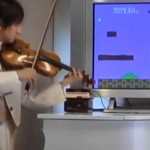 Musique de Super Mario au violon (VIDEO)