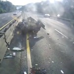 Accident dramatique à grande vitesse à Tawain (VIDEO)