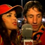 Capdevilla met un vent monumental à une journaliste (VIDEO)