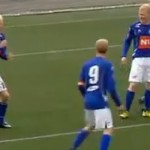 Magnifique célébration de but en Islande (VIDEO