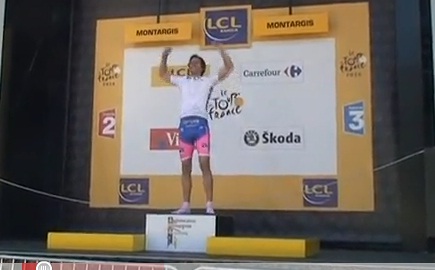 Tour de France 2010 : Rama Yade se fait piéger par Gonzague (VIDEO)