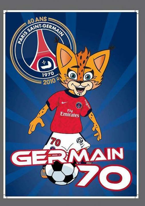 mascotte du psg germain le lynx