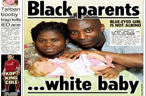 parents noirs bebe blanc 4