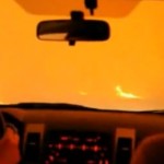 Ces jeunes russes vivent une scène d'apocalypse en voiture (VIDEO)