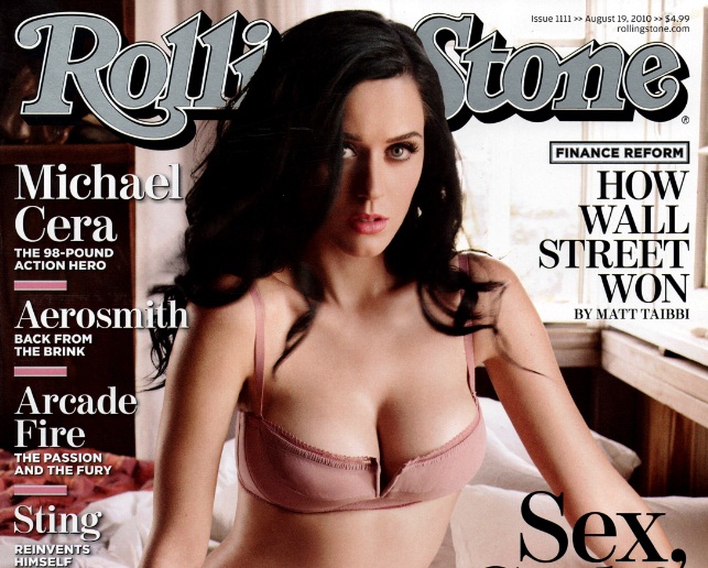 Katy Perry nue pour Rolling Stone Magazine Août 2010 (PHOTOS)