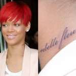 Le nouveau tatouage raté de Rihanna (PHOTOS ET VIDEO)