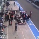 F1 Monza : Sakon Yamamoto écrase un mécanicien (VIDEO)