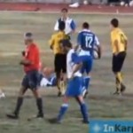 Un joueur grec fait preuve d'une violence sans égal (VIDEO)