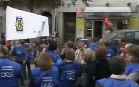 Le comptage des manifestants par les syndicats (VIDEO)