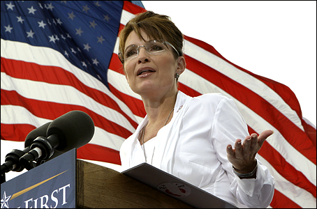 Grosse gaffe de Sarah Palin ? (VIDEO)