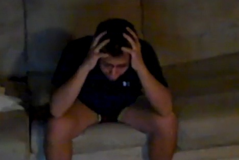 supporteur qui pleure