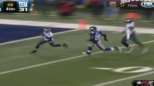 NFL : Magnifique touchdown de 60 mètres de DeSean Jackson (VIDEO)