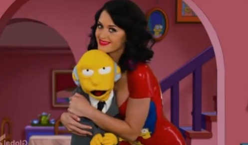 Quand Katy Perry rencontre Les Simpson (VIDEO)