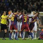 Altercation entre Sergio Ramos et Carles Puyol (VIDEO)