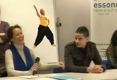 Ségolène Royal se fait casser par un étudiant (VIDEO)
