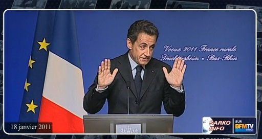 Lapsus : Nicolas Sarkozy confond Alsace et Allemagne (VIDEO)