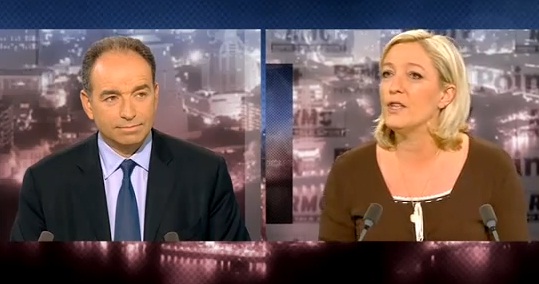 Débat : Jean-François Copé face à Marine Le Pen (VIDEO)
