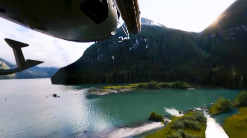 Vidéo interactive 360° prise d’un hélicoptère (VIDEO)