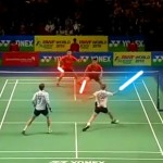Badminton Jedi (VIDEO)
