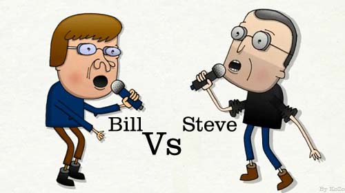 Rap battle : Steve Jobs vs Bill Gates (VIDEO)