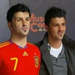 Découvrez les statues de cire d&rsquo;Iniesta et de Villa (VIDEO)