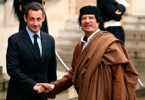 Kadhafi « Mon ami Sarkozy est fou, il souffre d’une maladie psychique »