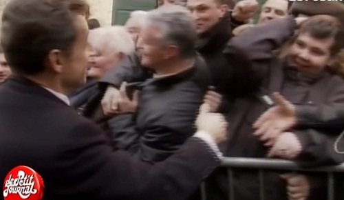 Elle met un gros vent à Sarkozy (VIDEO)