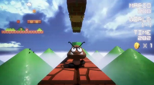 Super Mario Bros version FPS (VIDEO)