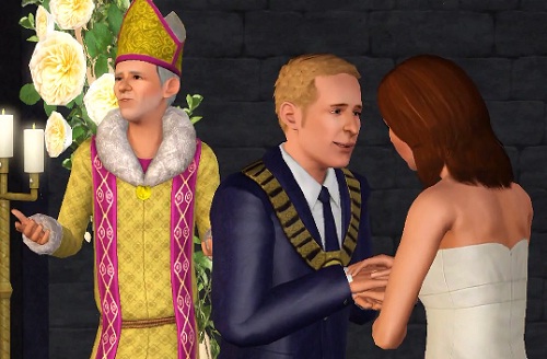 Le mariage de Kate et William vu par les Sims (VIDEO)