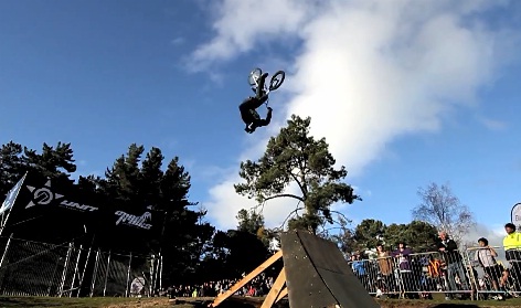 BMX Triple Backflip Jed Mildon
