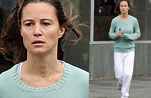 Voici des photos de Pippa Middleton au naturel