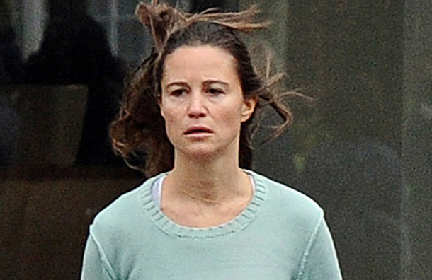 Pippa Middleton without make-up