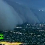Une impressionnante tempête de sable s&rsquo;abat sur Phoenix (VIDEO)