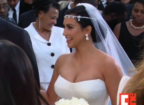 Kim Kardashian s’est mariée (VIDEO)