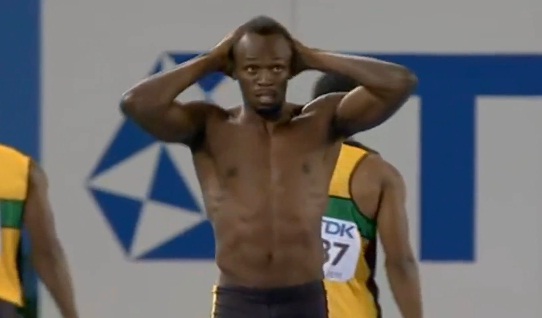 Usain Bolt disqualified